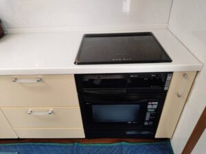 兵庫キッチン取付け隊　電気オーブンの取替　施工前